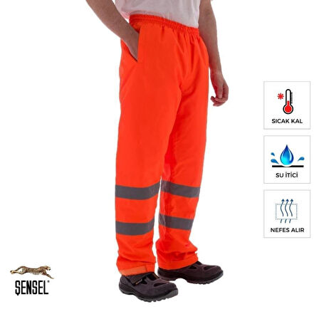 Şensel, Reflektörlü Soğuk Hava Pantolonu, Fosforlu Turuncu