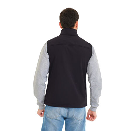 Şensel, Softshell Yelek, Lacivert 118E2245 Rüzgar Geçirmez