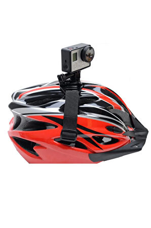 Gopro Uyumlu Bisiklet Kask Bağlantı Aparatı