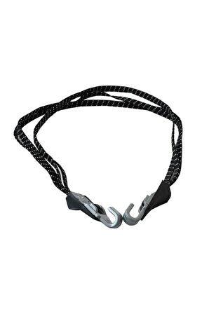 Elastik Halat Gri Kancalı 68cm