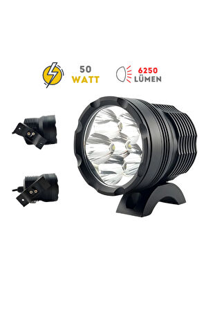 Beast 60w Motosiklet Led Sis Farı Takım