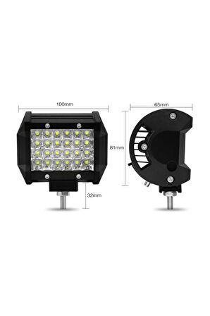 Panther Off Road / Motosiklet 36w Sis Farı Takım