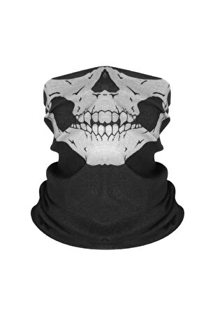 Kurukafa Dikişsiz Bandana Boyunluk - Beyaz