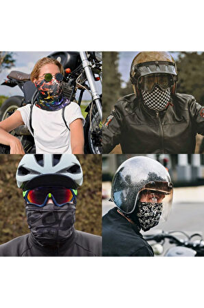 Narr Danger Bisiklet Motosiklet Outdoor Çok Amaçlı Buff Bandana Boyunluk