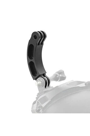 Gopro Uyumlu Kısa Kask Çene Bağlantı Aparatı