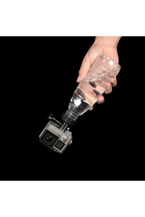 Gopro Uyumlu Pet Şişe Kapağı Bağlantı Adaptörü