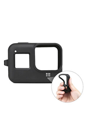 Gopro Uyumlu Hero 8 Black Koruyucu Silikon Kılıf