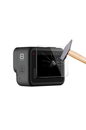 Gopro Hero 8 Uyumlu Ekran Ve Lens Koruyucu Film