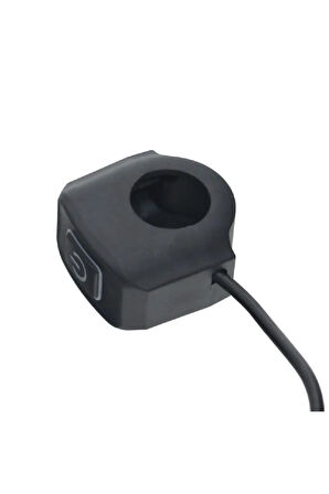 Gidon Bağlantılı Motosiklet Aç Kapa Butonu Sarı Led