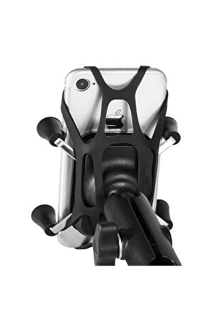 Motowolf Gidon Bağlantılı Motosiklet Bisiklet Telefon Tutucu