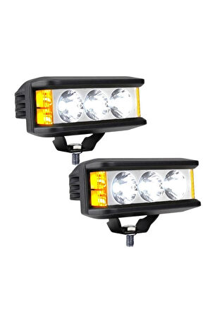Motosiklet  Off Road Led Sis Farı Takım