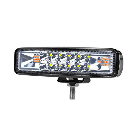 Knmaster Rolana 60W Çakarlı Motosiklet / Off Road Led Sis Far Takımı