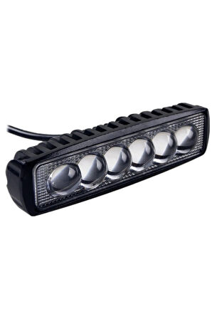 Olana 18w 6 Ledli Motosiklet / Off Road Led Sis Farı Tekli
