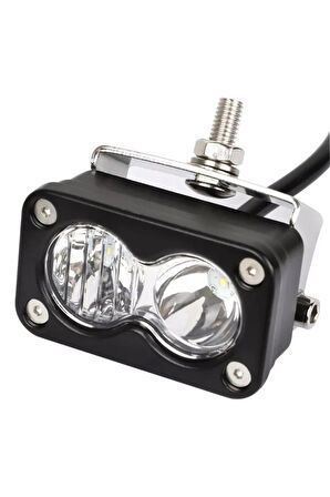 Porter 20w  Uyumlu  Motosiklet / Off Road Led Sis Farı Tekli