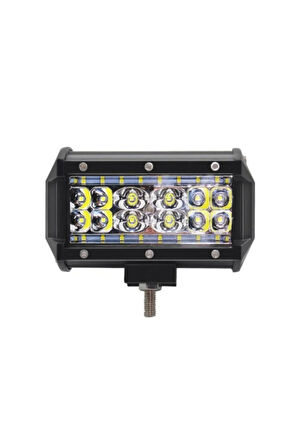 Hügel 84w Bar Tipi Led Sis Farı Takım Kırmızı Mavi