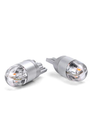 T10 2 Smd Sarı Turuncu Led Takım Uyumlu