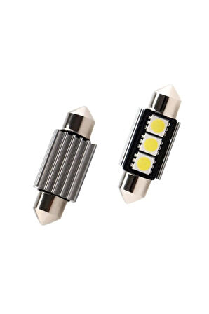Festoon 5050 Smd 3 Ledli Beyaz Led Tekli