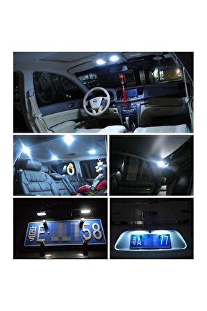 Festoon 5050 Smd 3 Ledli Beyaz Led Tekli