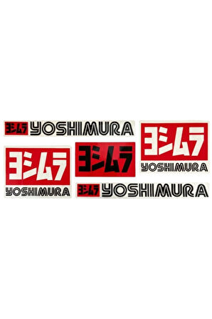 Yoshimura Motosiklet Sticker Etiket Takımı