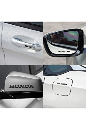 Honda Motosiklet Otomobil Sticker Etiket Takımı 2’li Paket