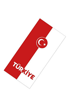 Türkiye Kırmızı Beyaz Ay Yıldız Buff Bandana Boyunluk Maske Türk Markası