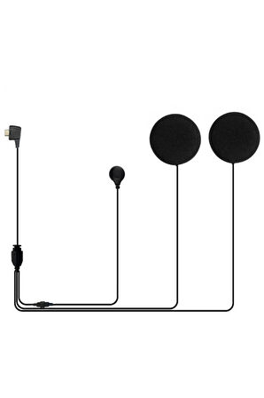 Cmmk-06 Plus Bluetooth Intercom Seti Uyumlu Kapalı Kask Kulaklık Seti K4871