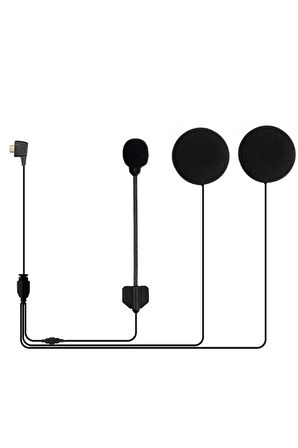 Cmmk-06 Plus Bluetooth Intercom Seti Uyumlu Açık Kask Kulaklık Seti