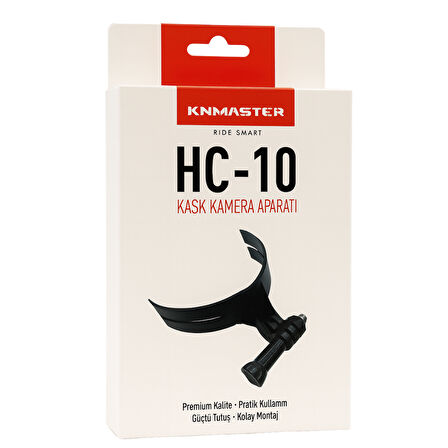 KNMASTER HC-10 Motosiklet Kask Çene Aksiyon Kamera Tutucu