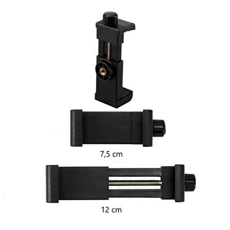 Knmaster HC-20 Motosiklet Kask Çene Yapıştırıcılı Telefon Ve Aksiyon Kamera Tutucu Full Set