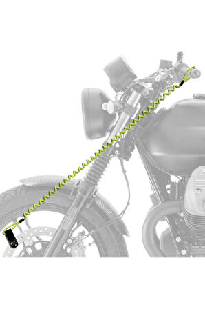 Motosiklet Disk Kilidi Hatırlatıcı Kablo Sarı