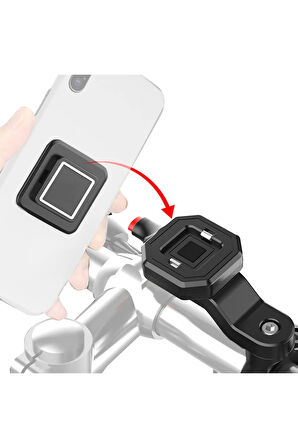 Tt-710 Tüm Motosikletlere Uyumlu Telefon Tutucu