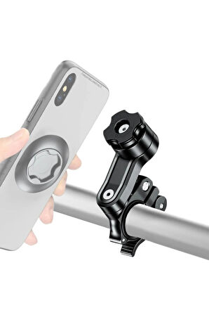 Tt-720 Tüm Motosikletlere Uyumlu Telefon Tutucu
