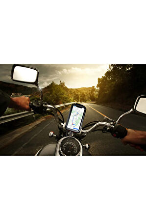 Tt-950wu Titreşim Engelleyici Usb’li Tüm Motosikletlere Uygun Telefon Tutucu