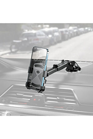 Tt-600a Vakumlu Araç Içi Telefon Tutucu