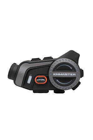 Kn1200C Pro Kameralı Motosiklet Kask Bluetooth Intercom Kulaklık Seti