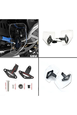 BMW R1200GS – R1250GS ( 2013 - 2024) Şeffaf Ayak Koruyucu