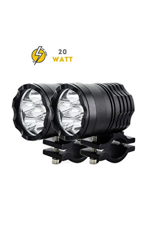 FIGHTER S 20W Çakarlı LED Sis Farı