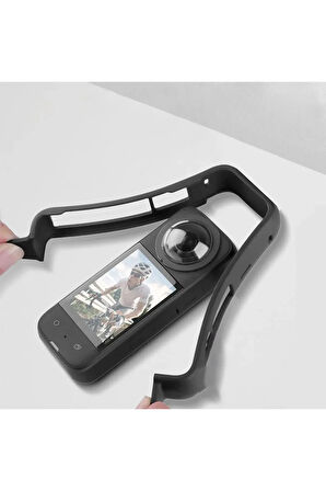 - Insta360 X2 Kamera için Plastik Koruyucu Çerçeve