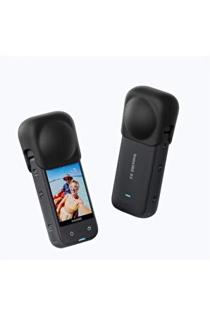 Insta360 X3 Silikon Lens Kapağı - Lens Koruma