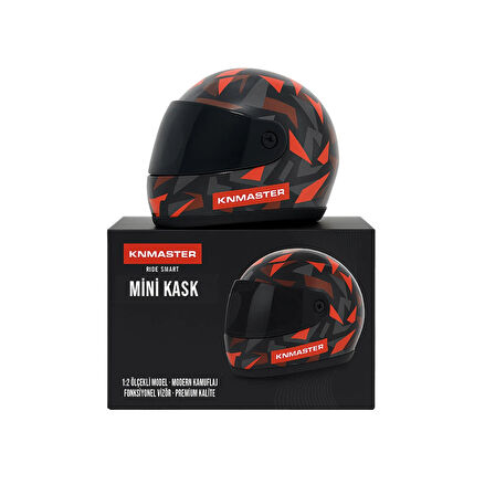 KNMASTER Mini Kedi Köpek Kaskı - 1:2 Ölçekli Modern Kamuflaj Modeli
