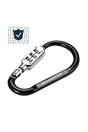 Lock 100 Şifreli Karabina Çok Amaçlı Motosiklet Kask Kilidi