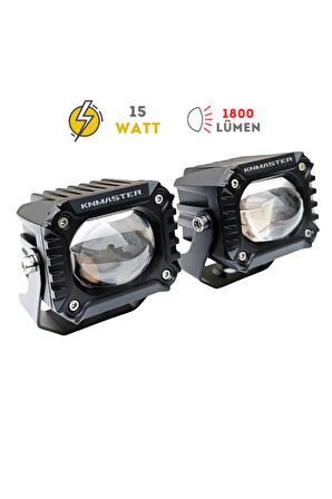 Bison 15W Motosiklet Led Sis Farı