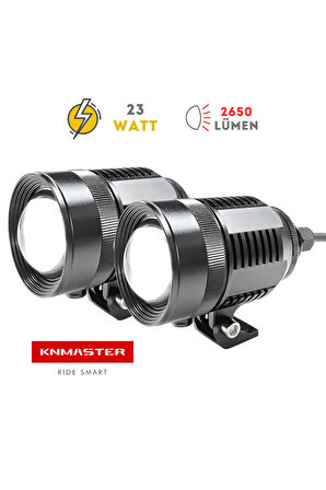 Bullet 23W Motosiklet Led Sis Farı