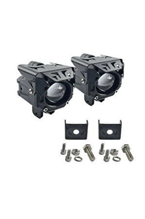 Scorpion 30W 3 Renkli Motosiklet Led Sis Farı