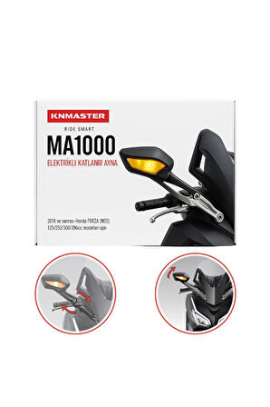 Forza Otomatik Katlanır Motosiklet Aynası