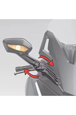 Forza Otomatik Katlanır Motosiklet Aynası