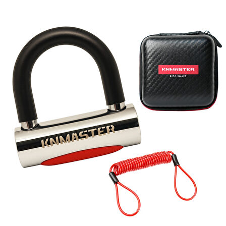 KNMASTER CL300 U Disk Kilidi – Motosiklet Kilidi
