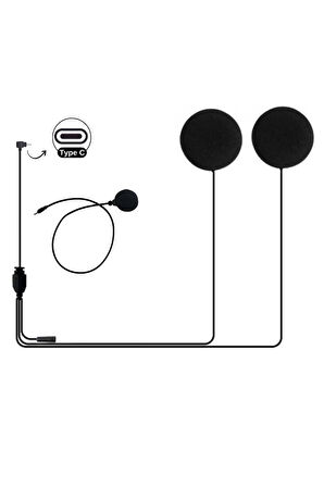 KN2250 Kapalı Kask Mikrofon ve Kulaklık