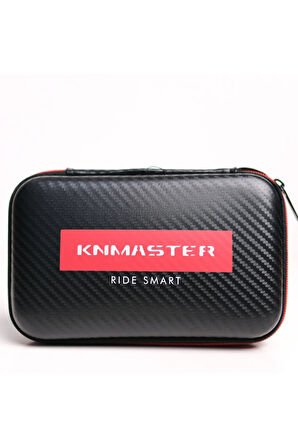 KN2300 Motosiklet Kask İnterkom Bluetooth Intercom Kulaklık Seti - Siyah
