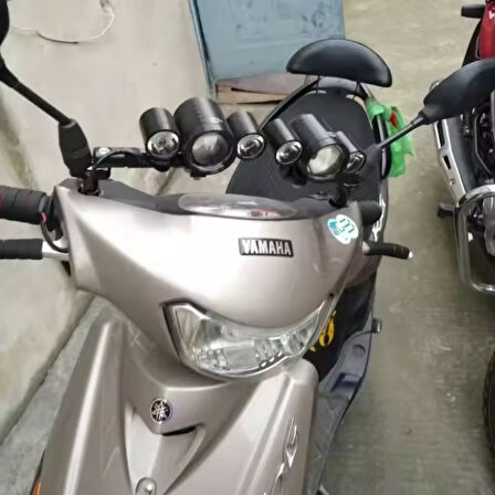 Knmaster Evrensel Motosiklet Ayna Montaj Genişletici Braketi – Telefon Tutucu, USB Şarj ve Aksesuar